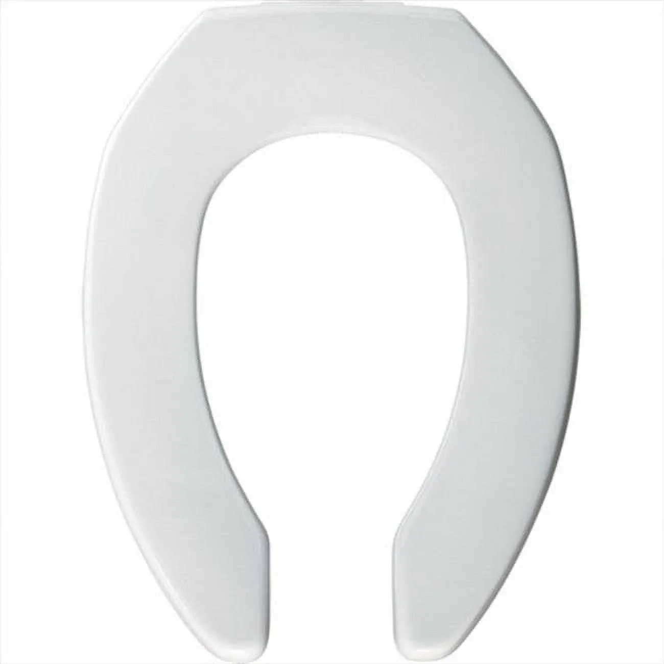 BEMIS 3L2155T 000 Medic-Aid 3" Lift Raised Open Front Plastic Toilet Seat, ELONGATED, Long Lasting Solid Plastic, White