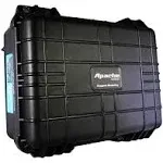 APACHE 3800 Weatherproof Protective Case, Large, Black