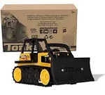 Tonka - Steel Classics Bulldozer, Frustration-Fr<wbr/>ee Packaging FFP,Black, Yellow