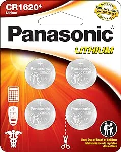 Panasonic Cr1620 Lithium Coin Batteries