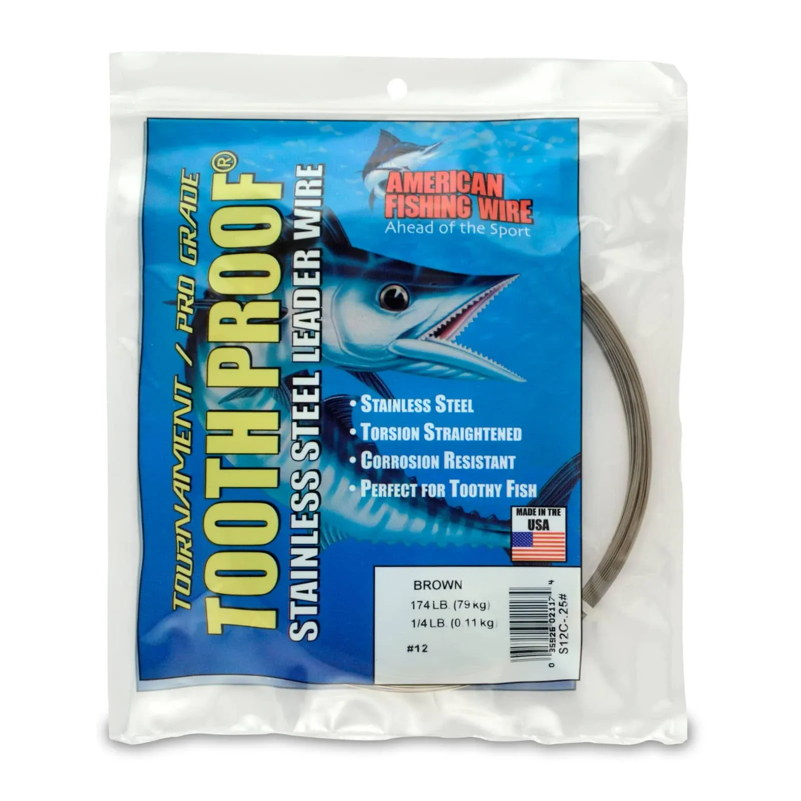 AFW Tooth Proof Stainless Steel Leader Wire