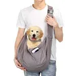 Pet Sling Carrier, sling dog bag cat bag, Fits 15~22lb, Sling dog cat carrier