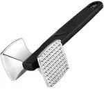 Spring Chef Meat Tenderizer Heavy Duty Hammer Mallet Tool & Chicken Pounder Black