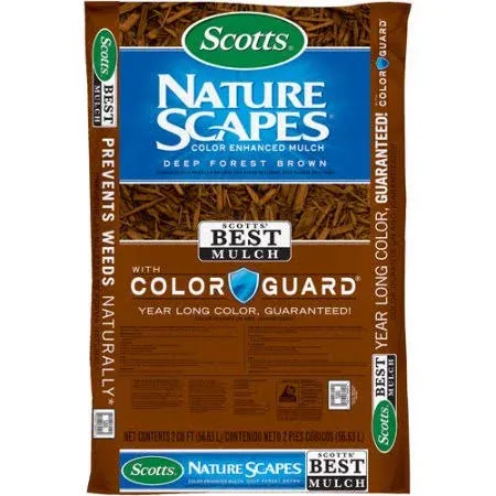 Scotts Nature Scapes Color Enhanced Deep Forest Brown Mulch