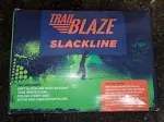 Trailblaze Slackline Kit with Tree Protectors, 49 Ft Slackline,Ratc<wbr/>het, Etc NEW