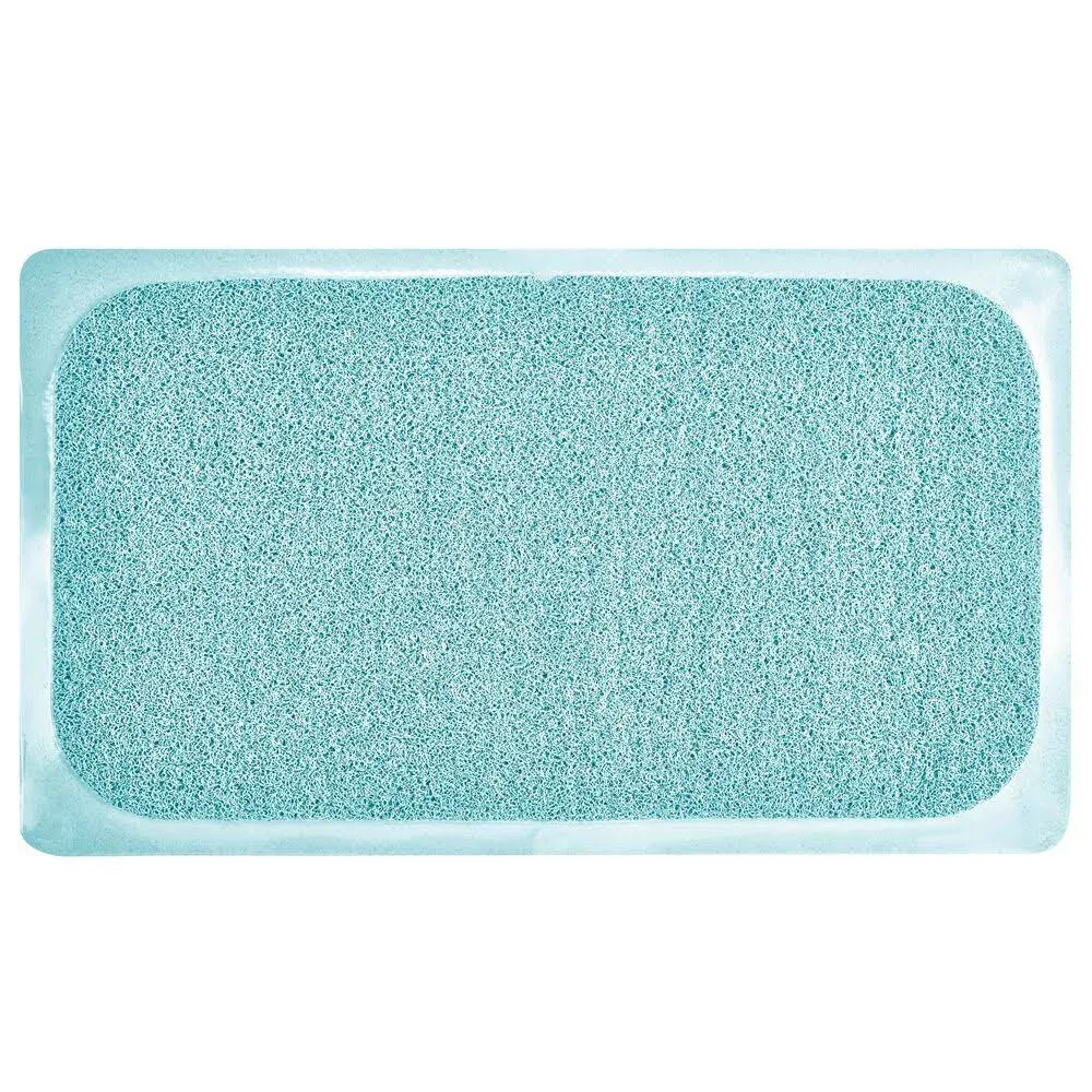 mDesign Soft Cushioned Shower/Bath Mat with Non-Slip Suction