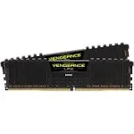 VENGEANCE® LPX 32GB (4 x 8GB) DDR4 DRAM 2666MHz C16 Memory Kit - Black