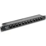 Hosa PDR-369 Patchbay XLR Female to XLR Male, Black