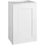 Design House 561548 24 x 15 x 12 in. Brookings Wall Cabinet White Shaker