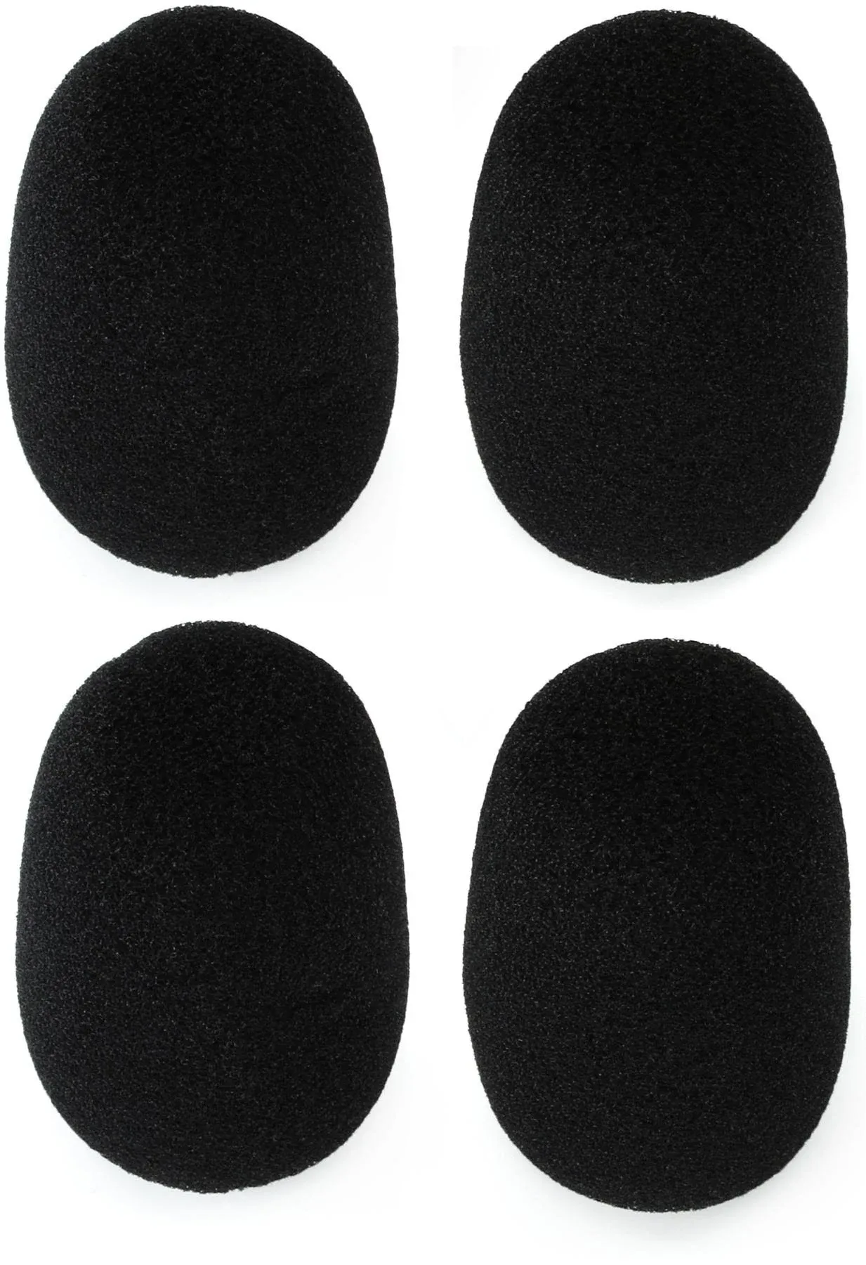 Shure ACVG4WS-B Black Foam Windscreens for Centraverse Gooseneck Microphones (4 Pack)