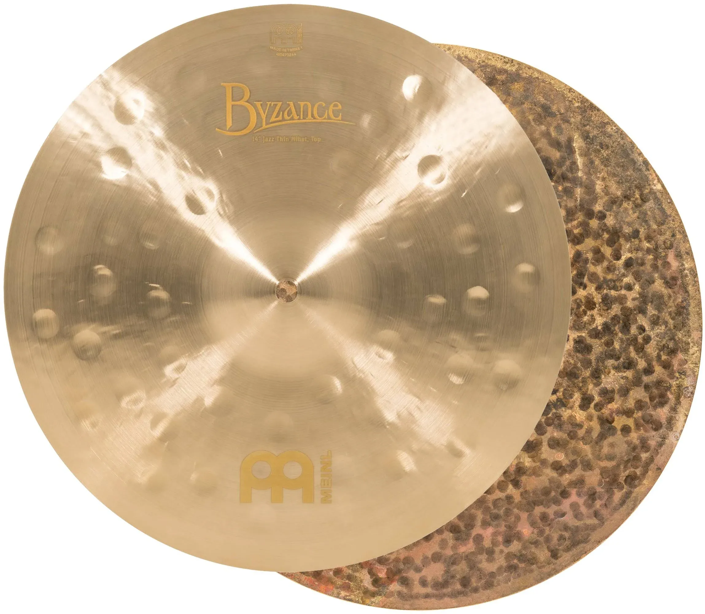 Meinl Cymbals B14JTH Byzance 14-Inch Jazz Thin Hi-Hat Cymbal Pair (VIDEO)