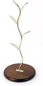 HoroM Gold Coffee Mug Tree for Counter, Coffee Mug Holder Stand, Mug Rack Countertop