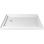 DreamLine SlimLine Double Threshold Shower Base