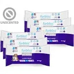 Vetnique Labs Furbliss Hygienic Pet Wipes Cleansing & Deodorizing Hypoallergenic Dog & Cat Wipes, 100 Count, Case of 6