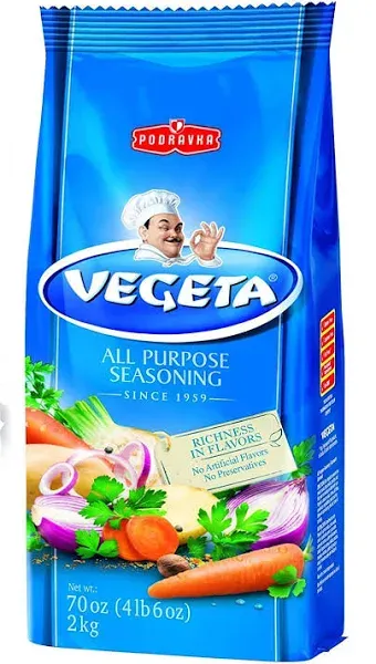 Vegeta | All Purpose Seasoning | Podravka | 70 Ounce | 2 kg | Bag