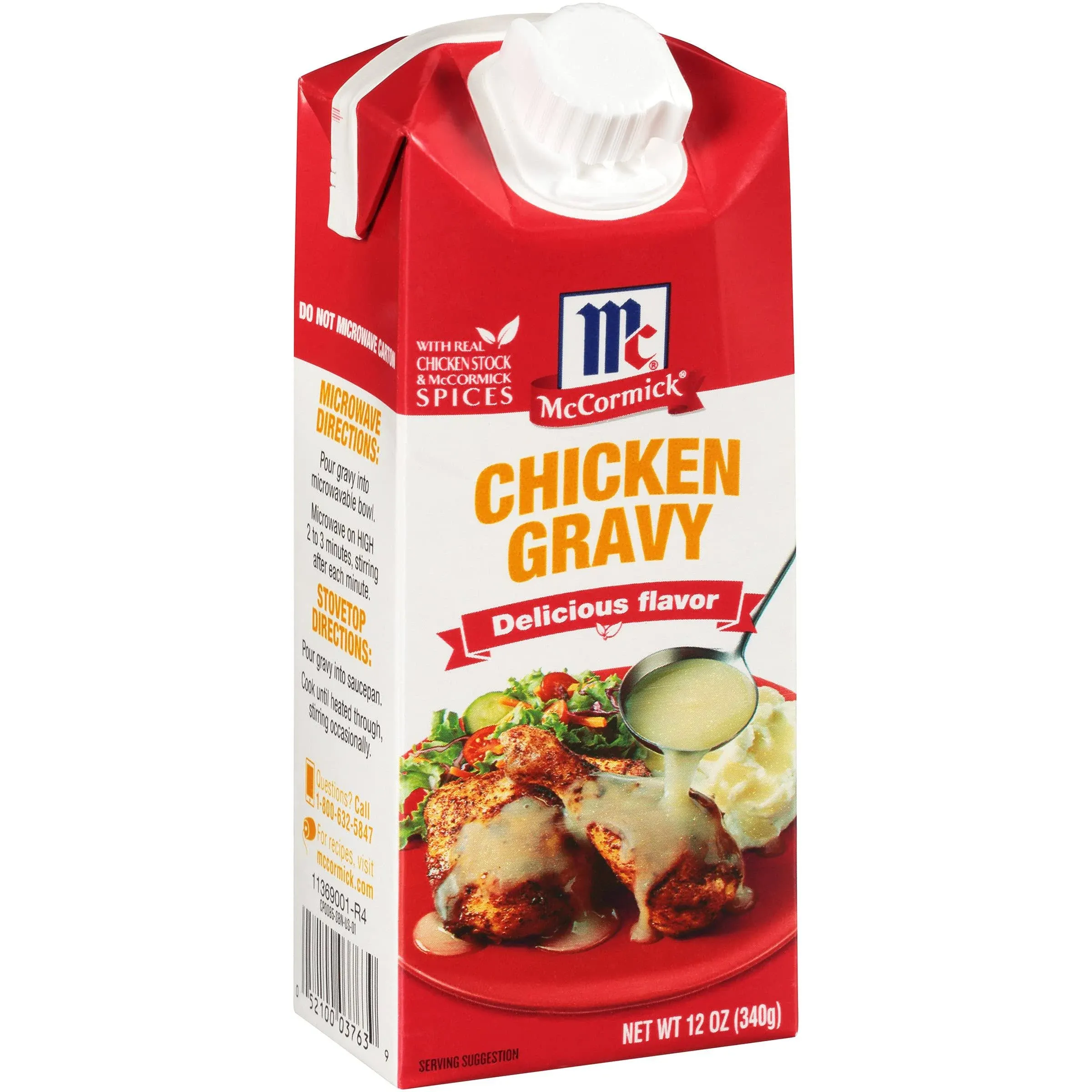 McCormick Chicken Gravy, 12 GP27&nbsp;oz (Pack of 8)