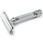 Merkur Mk34c Double Edge Razor with Heavy Duty Short Handle