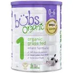 Bubs Organic  Infant Baby formula Grass Fed 0-6 Months 800g Can  1.76Lbs