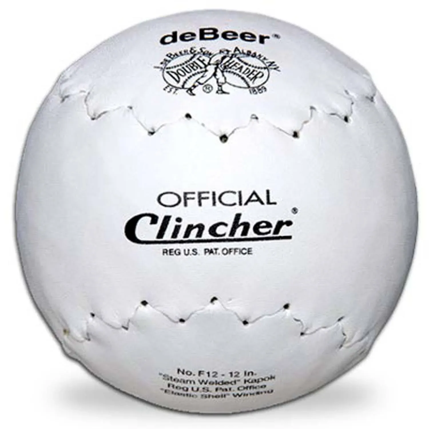 deBeer 12" Regular Clincher Softballs 12pk (1 Dozen) …