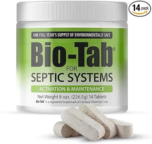 for Septic Systems 8 oz (226.5g) 14 Tablets