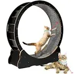 Docal Cat Exercise Wheel for Indoor Cats, Diameter 39.4&#039;&#039; Large Cat Running W...