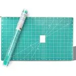 Free Motion Quilting Slider Mat with Tacky Back, Self-Sticky Quilting Accessory Slip Mat, Help Easy Sewing Mat with Grid Marked - 12 x 20