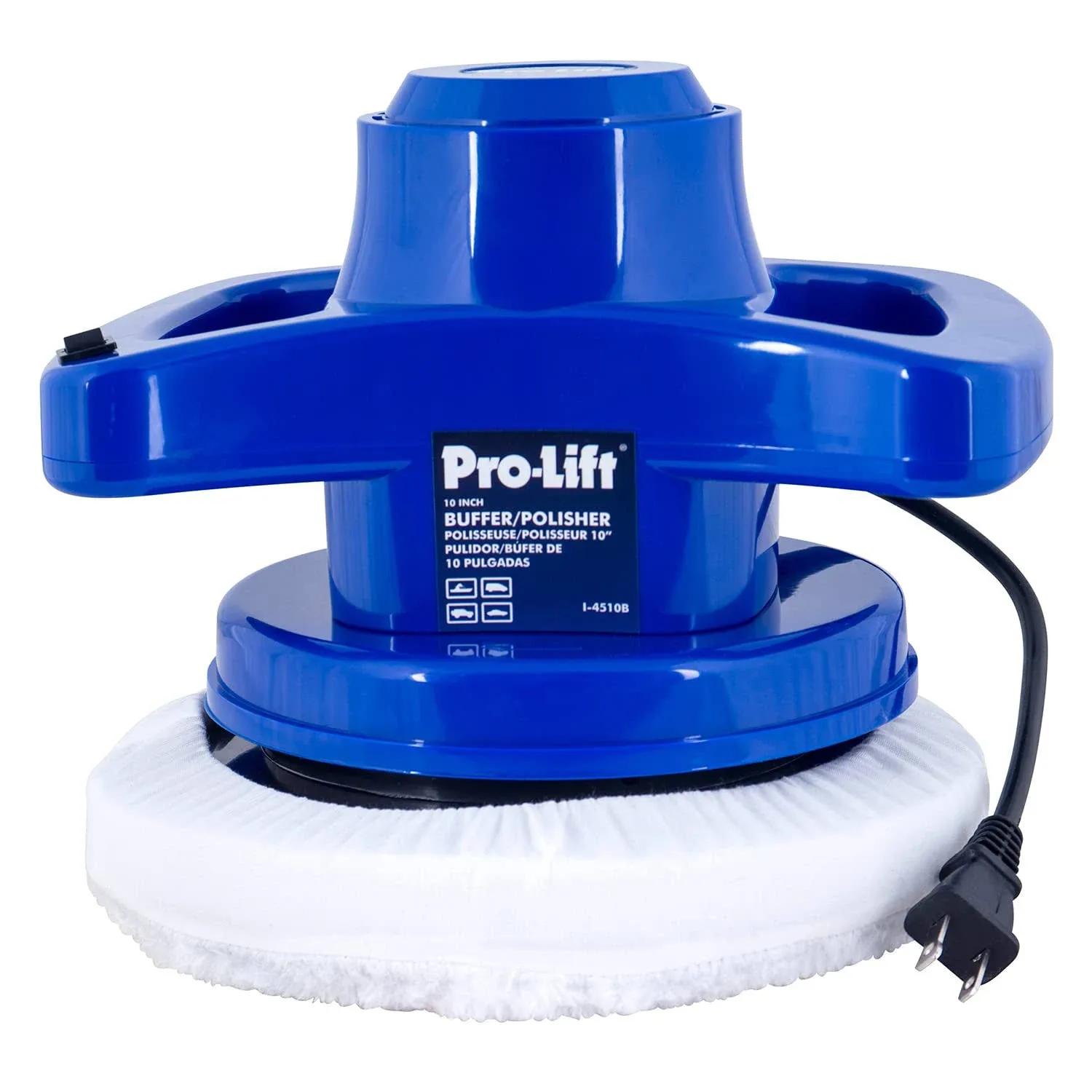 Pro-Lift 10-Inch Buffer/Polisher with 3200 RPM for Car Detailing