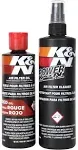 K&N Air Filter Cleaning Kit: Squeeze Bottle Filter Cleaner and Red Oil Kit; Restores Engine Air Filter Performance; Service Kit-99-5050