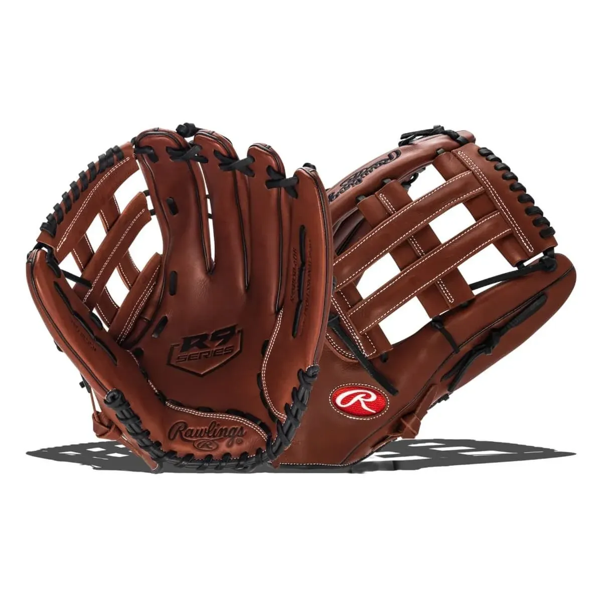 Rawlings R9 15" Slow Pitch Softball Glove: R9SP150-6DB Right Hand Thrower