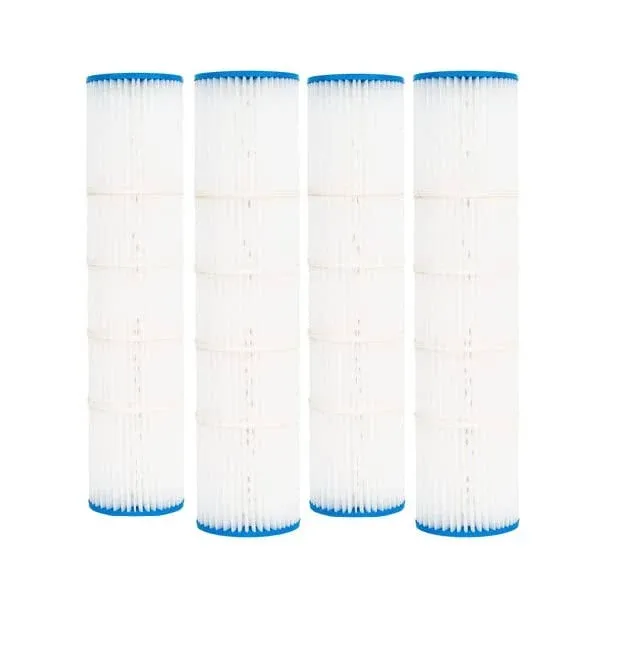 Pentair 4 Pack 20 sq. ft. Cartridge Filter Quad D.E. 80 178655 C-6980 FC-1962