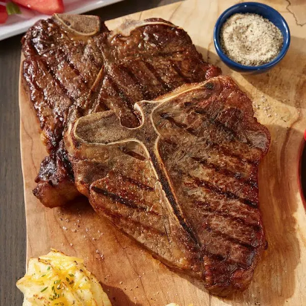 Premium Porterhouse Steak, 4 count, 18 oz each, Tender and Juicy, Aged up to 28 Days. Restaurant-Quality Steaks with Hearty bone-in flavor and Cooking Instructions from Kansas City Steak Company