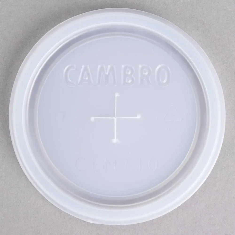 Cambro Translucent Lid w/ Slot for NT10