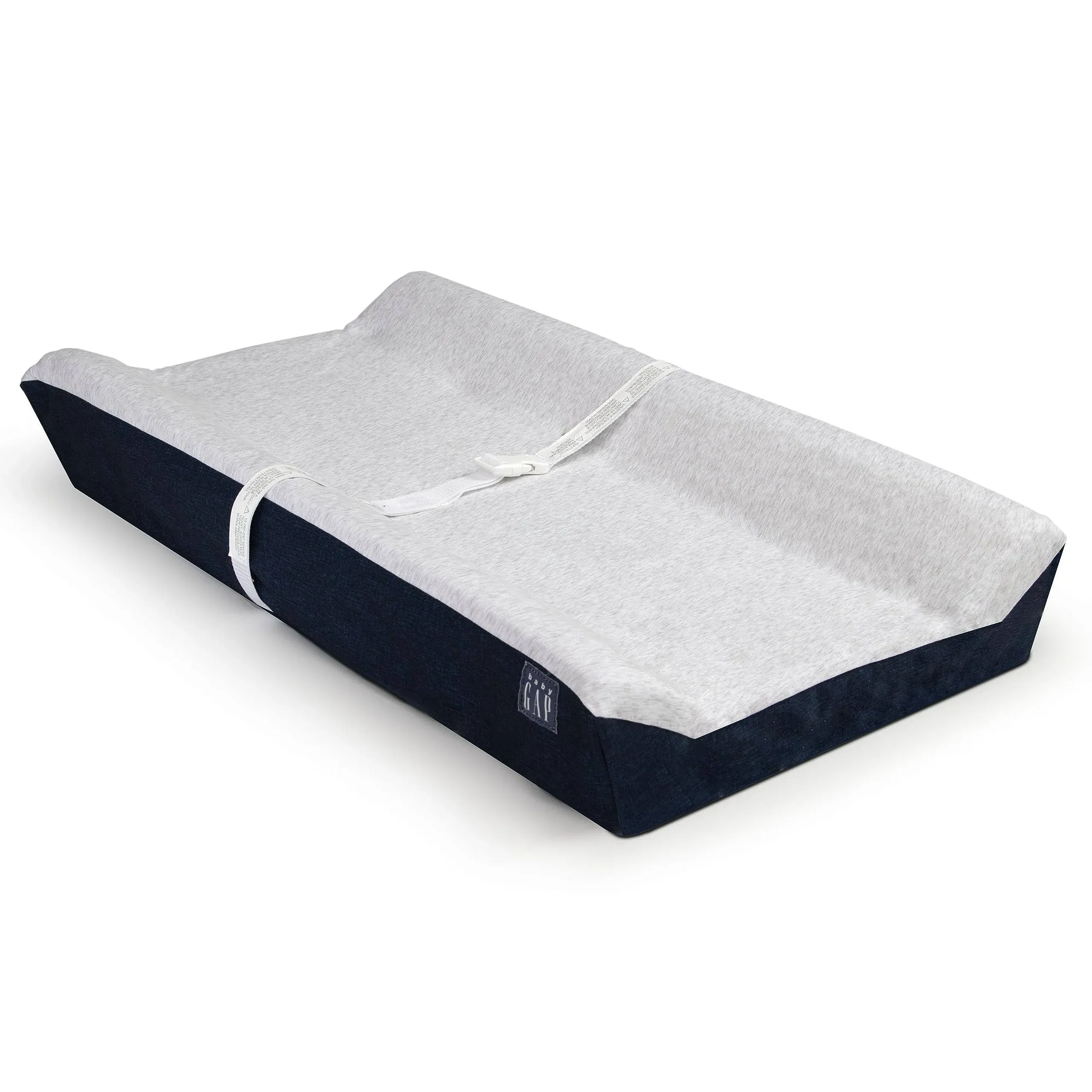 Delta Children Babygap Contoured Changing Pad with Cooling Cover in Navy