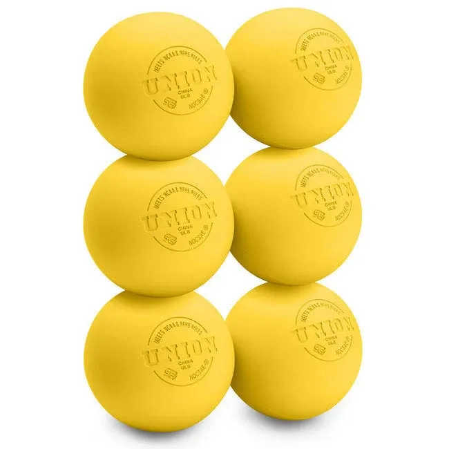 Velocity Lacrosse Balls - 6, 12, 18, 24, 36, 60 and 120 Packs - Official NFHS and College Approved Size