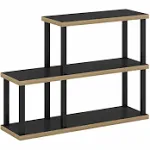 Furinno Turn-N-Tube 3-Tier Compact Multipurpose Shelf Display Rack