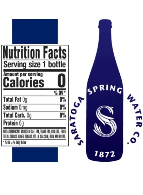 Saratoga Sparkling Spring Water