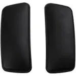 Arm Pads Caps Replacement for Haworth Zody Office Chair 1 Pair Black/Gray Black