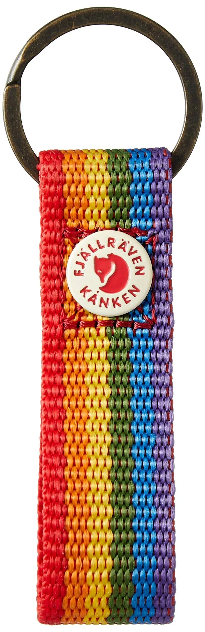 Fjallraven Kånken Rainbow Keyring Wallets and Small Bags - Rainbow Pattern, OneSize