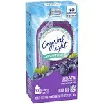 Crystal Light With Caffeine Grape On-The-Go Drink Mix 10-0.11 oz Packets