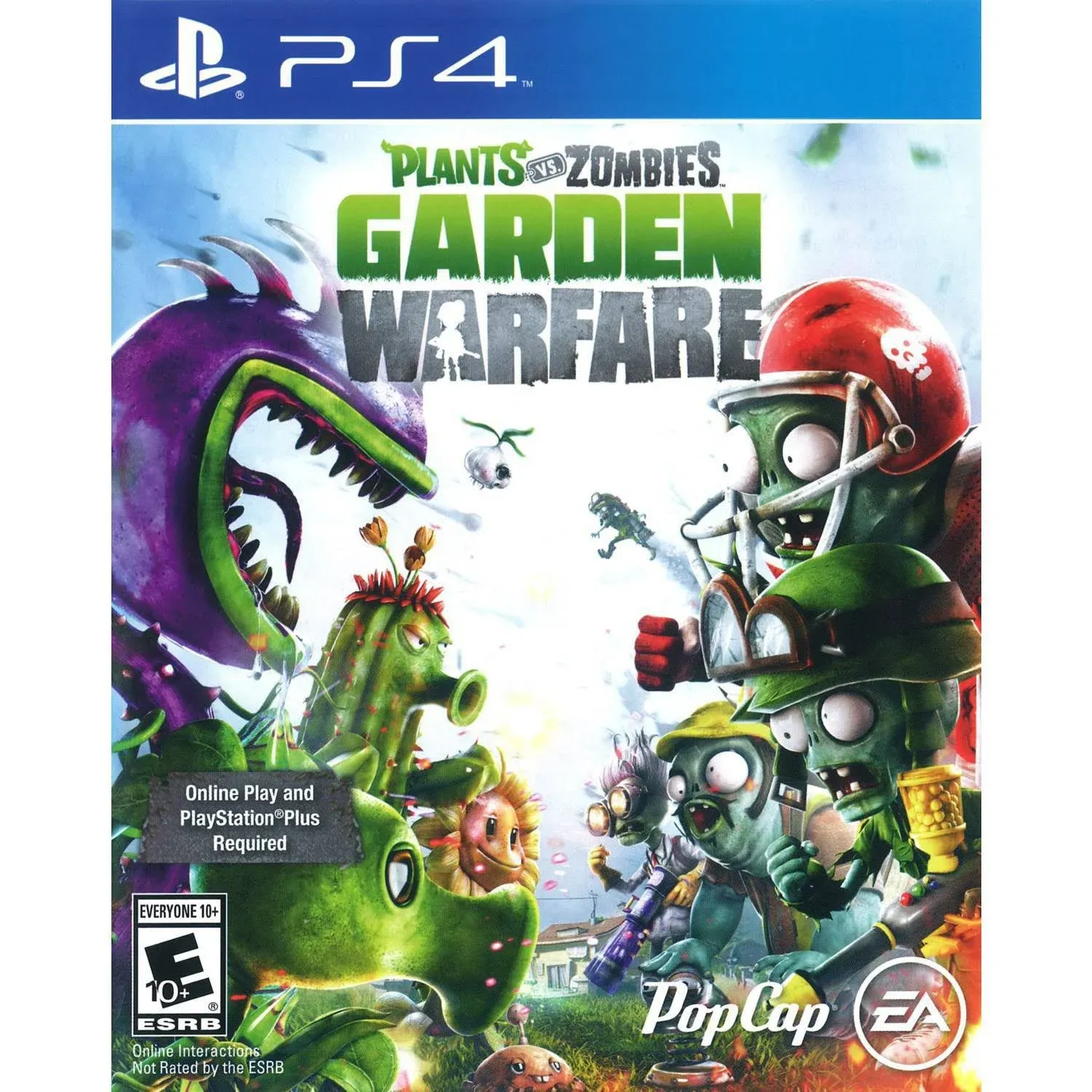 Plants vs. Zombies Garden Warfare 2014 EA Games PlayStation4 USED Good Condition