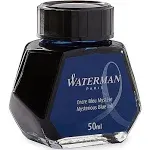 Waterman Ink Bottle 50ml - Mysterious Blue