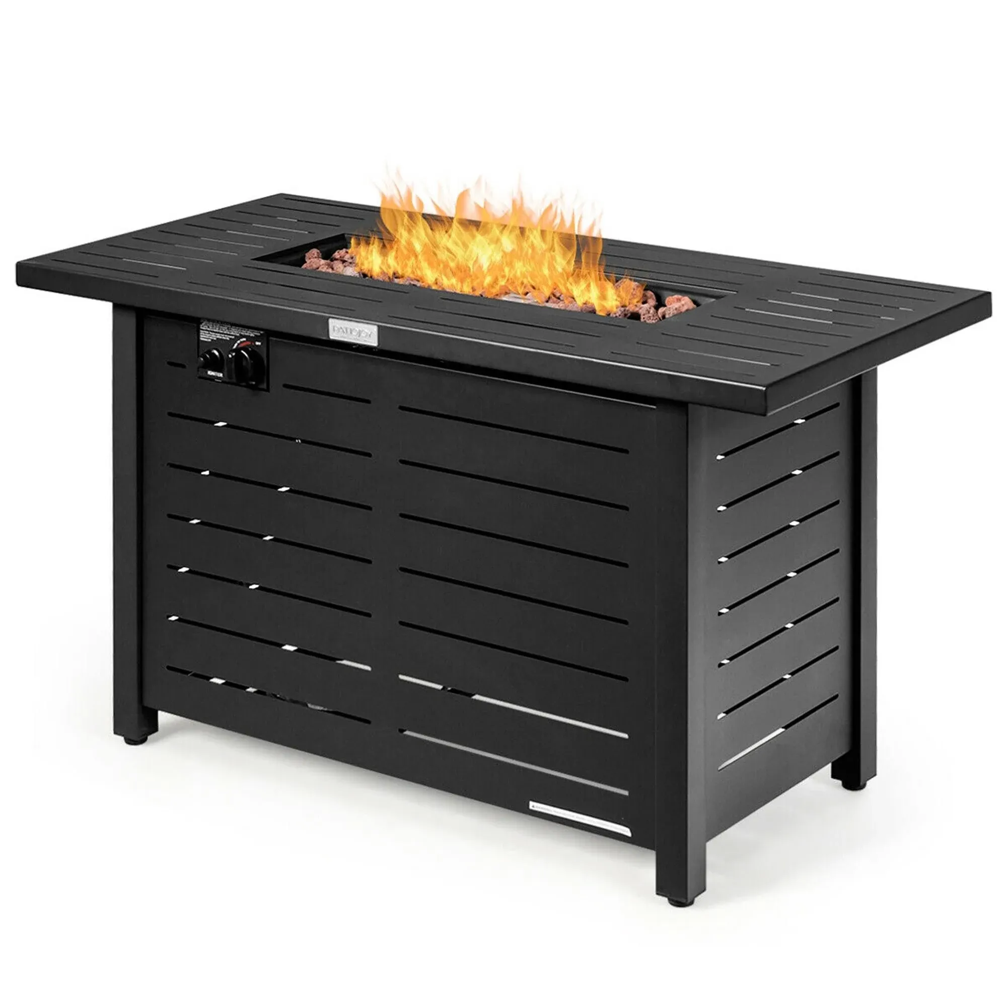 42" 60 000 BTU Rectangular Propane GAS Fire Pit Table