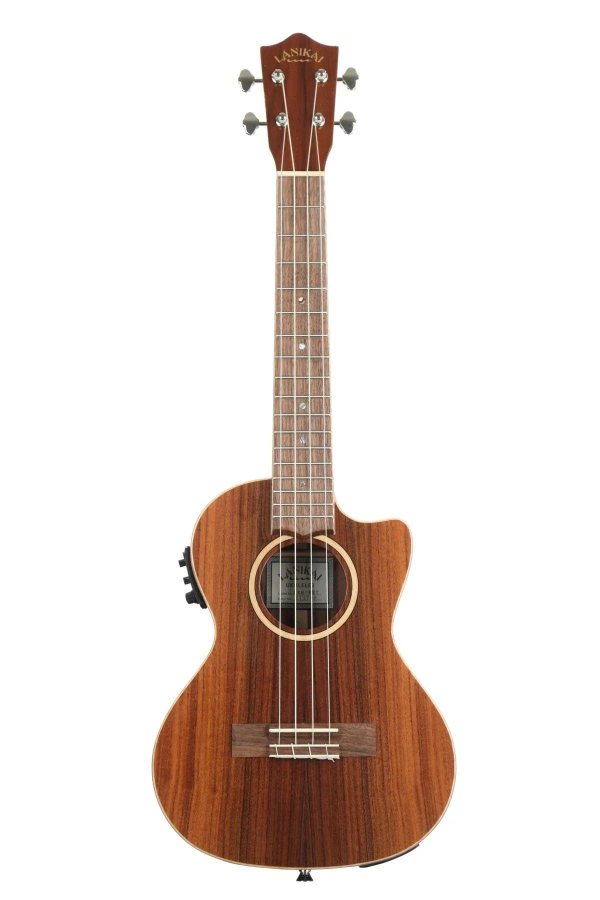 Lanikai All Solid Morado Concert with Kula Preamp A/E Ukulele (MRS-CEC)