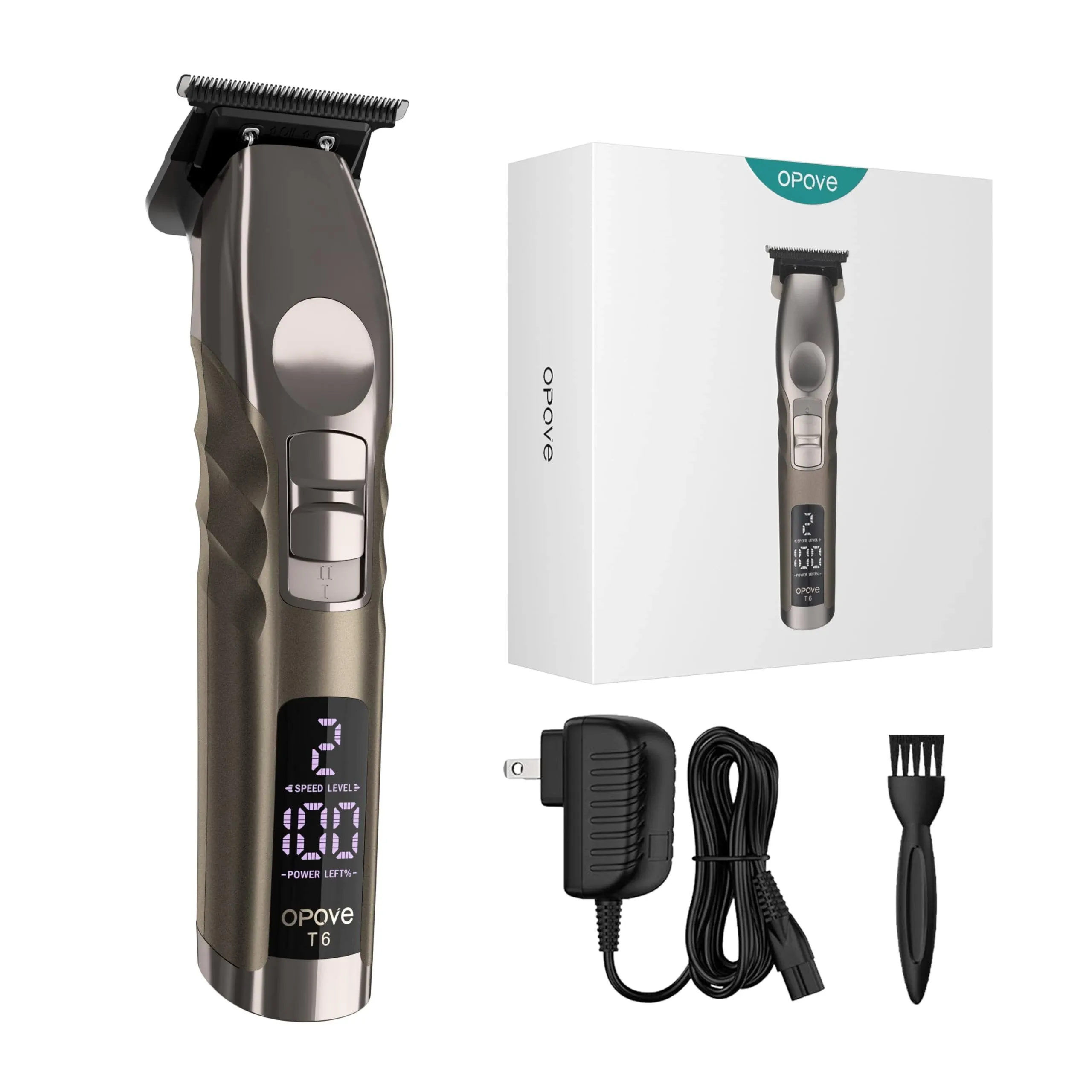 T6 Professional Hair Trimmer for Extremely Close Trimming, Clean and Crisp Li...