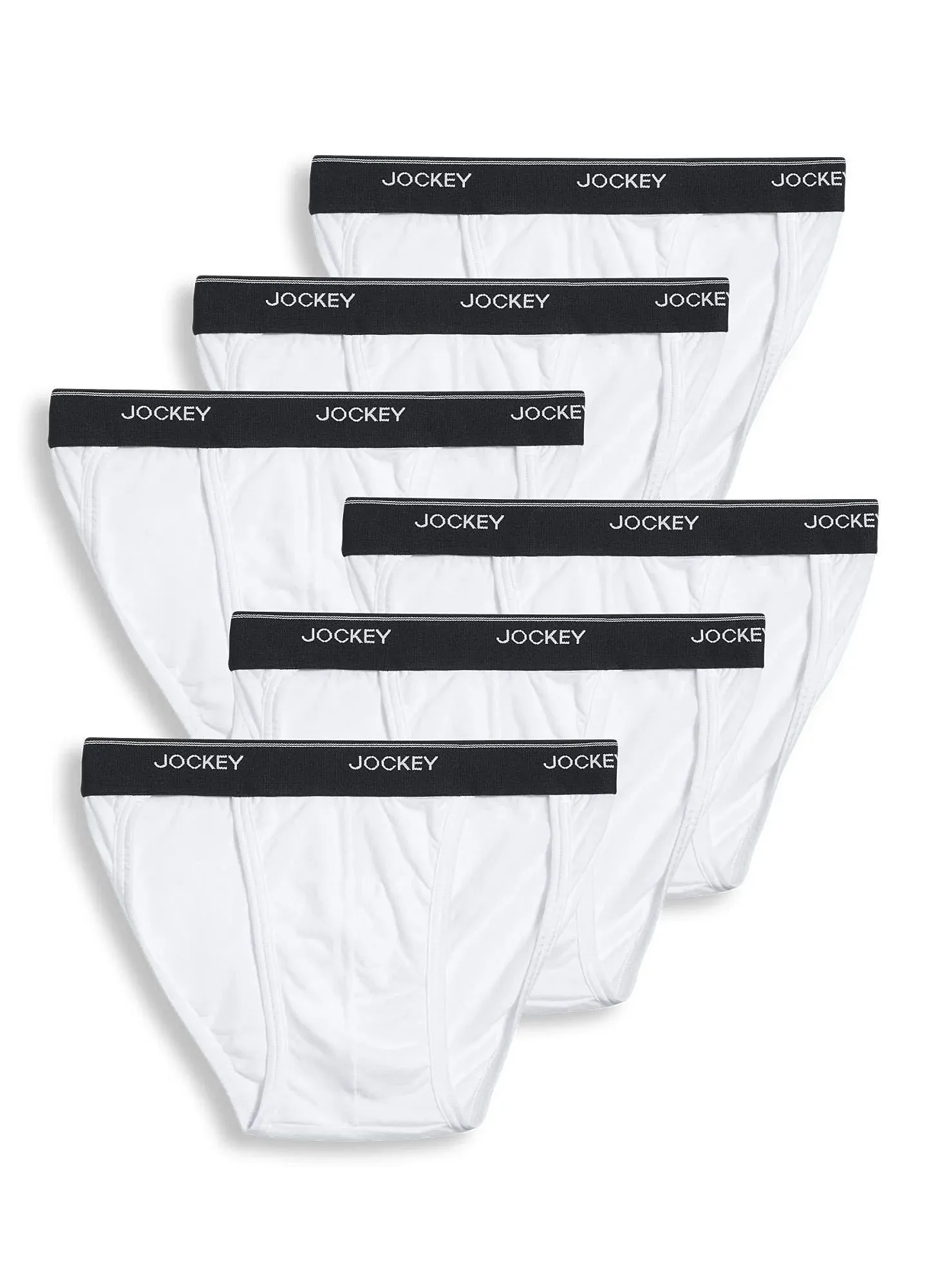 Jockey Men's Elance String Bikini (6 Pack)