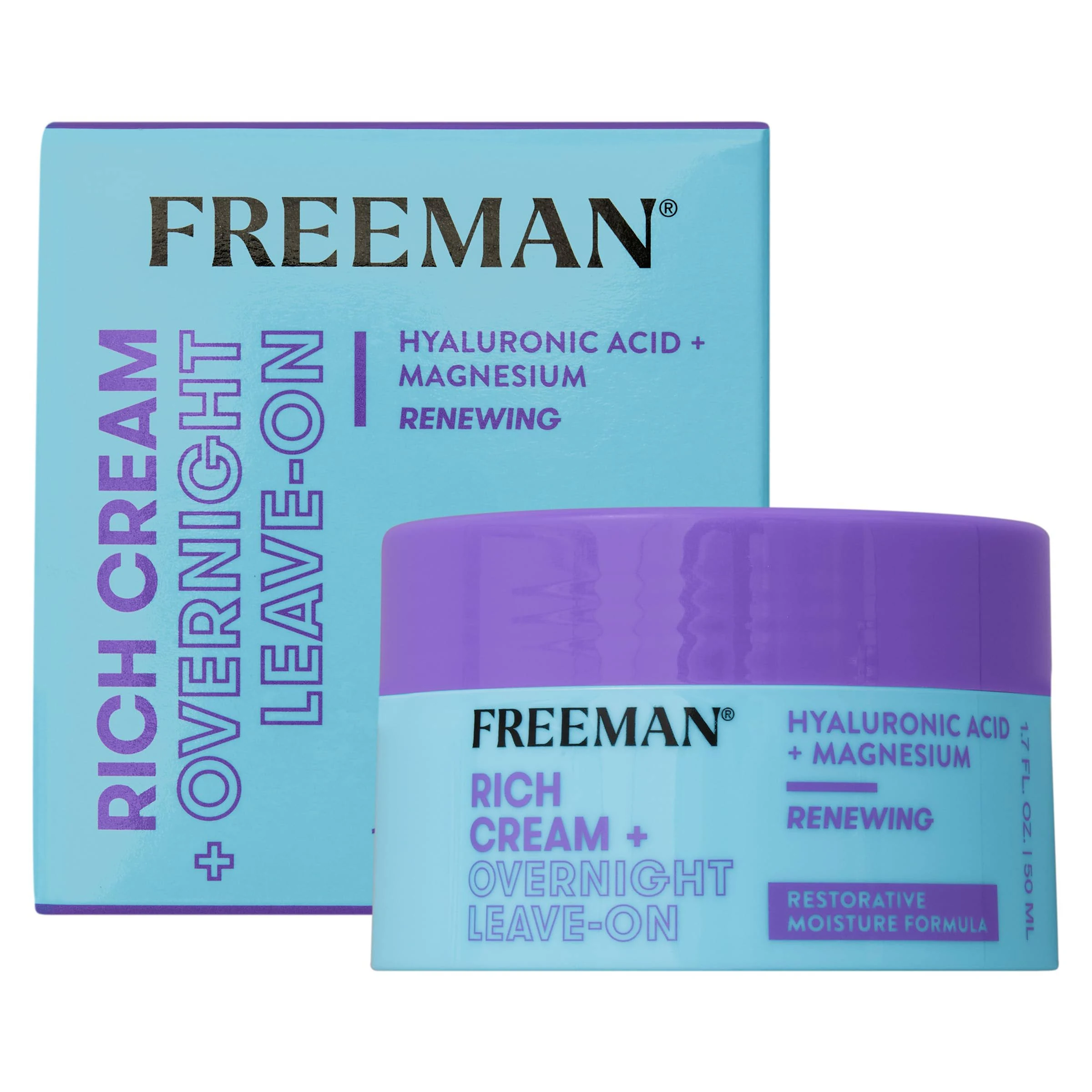 Freeman Overnight Leave On Rich Cream Moisturizer