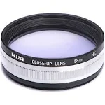 NiSi 58mm Close-up NC Lens Kit with 49 and 52mm Step-Up Rings