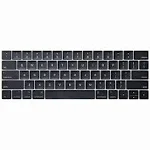 New Replacement Keyboard Keycaps,Full Set of US Replacement Keycaps QWERTY for MacBook Pro Retina 13" 15" A1989 A1990 A1932 2018-2019 Year