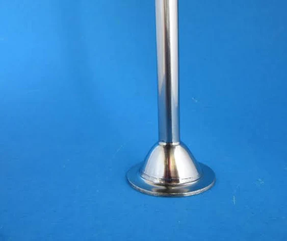 Narrow 3/8" 9mm Snack Stick Tube Cone Funnel for LEM 606 1606 Sausage 5 LB Stuffer. 1 9/16" Base. 6 3/4" Long. Stainless Steel.