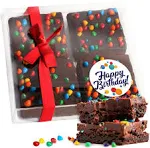 Birthday Gift Basket Chocolate Brownies Food Gift For Men Women Cake Package